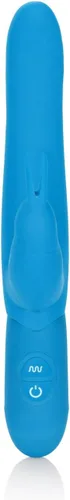 Vista 6 de CalExotics Posh - Conejito de silicona de 10 funciones, azul (SE-4540-10-3)
