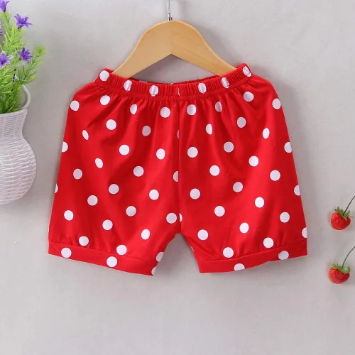 Vista 7 de MH-Lucky Conjunto de ropa para bebé niña de 2 piezas con camiseta + pantalones cortos