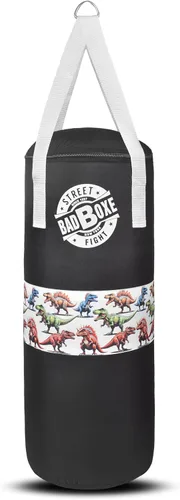 Vista 3 de Saco de boxeo con guantes de boxeo Juego de saco de boxeo junior de 2 pies con soporte y colgador Saco de boxeo juvenil con guantes de boxeo
