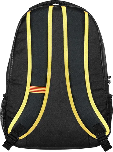 Vista 3 de Icon Sports FC Barcelona Premium Mochila - Unisex Adulto - FCB36BP-K Negro OSFM