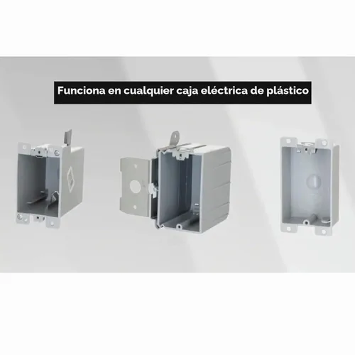 Vista 6 de RACO 8988RAC Clip de reparación de salida para cajas eléctricas de plástico, 10 uds. por bolsa