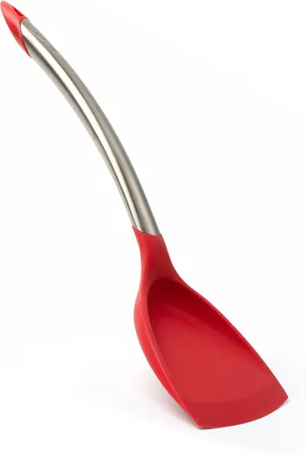Vista 6 de Cuisipro Wok Turner de silicona de 12.5", negro