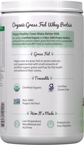 Vista 8 de Garden of Life - Proteína en polvo, certificada como orgánica