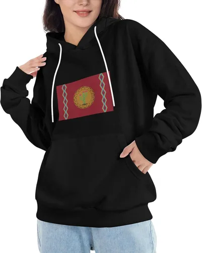 Vista 3 de POOEDSO Panteera Wayuu Sweatshirts For Men Women Casual Long Sleeve Sweatshirt Pullover Hoodie with Pocket