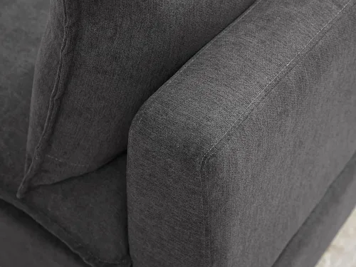 Vista 8 de VANOMi Sofá modular seccional, sofá de nube de asiento profundo, cojines ultra cómodos, tapicería suave, funda extraíble, 2 plazas para sala de estar