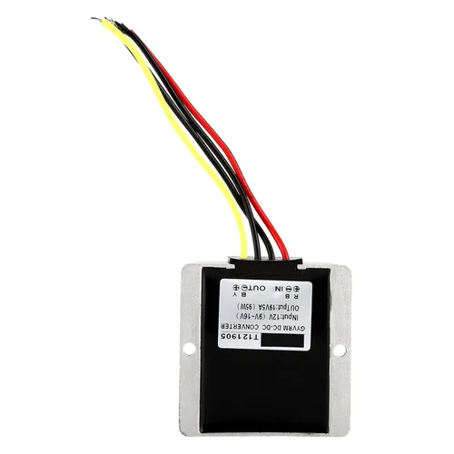 Vista 8 de Transformador de 12V a 19V 12V a 19V DC Step Up Module 12V a 19V 5A 95W Convertidor de impulso de fuente de alimentación para automóvil