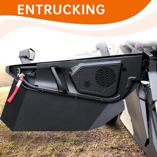 Vista 5 de Kit de altavoces de puerta delantera de 6.5 pulgadas compatible con Can Am Maverick X3 / X3 Max/Turbo/R 2017-2024 2025, todos los modelos