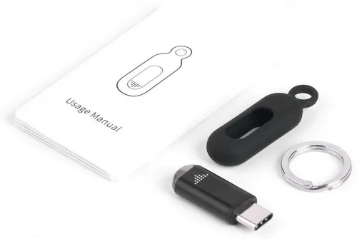 Vista 4 de Adaptador Mini R09 de Control Remoto IR para Smartphone para Teléfono Inteligente Android, Mini Control Universal Infrarrojo para Aire Negro-Tipo C