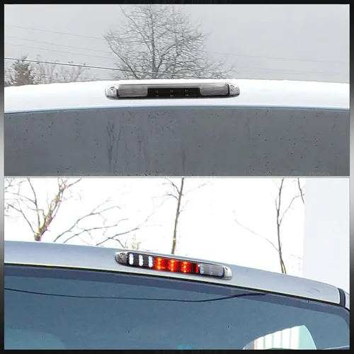 Vista 3 de Luces ledes de freno traseras con carcasa negra de repuesto de camiones para Chevy y Sierra
