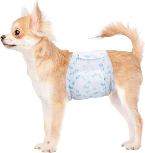 Vista 8 de Pañales absorbentes para el vientre para perros machos