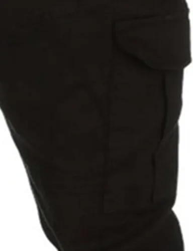 Vista 5 de JEShifangjiusu Pantalones militares de senderismo para hombre, casuales, para exteriores, pantalones cargo salvajes, ligeros, con múltiples