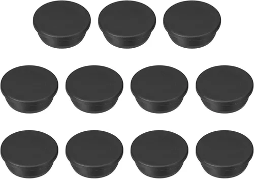 Vista 149 de MECCANIXITY - Tapones de silicona en forma de T (26mm, 1 pulgada de diámetro), color negro