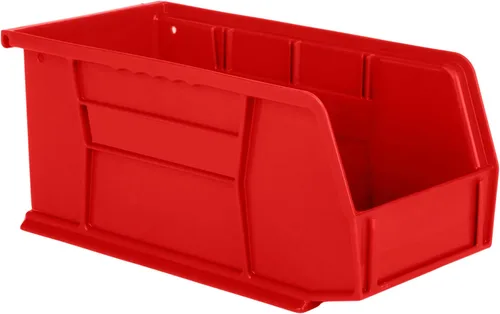 Vista 5 de Hudson Exchange Contenedor de Almacenamiento de Plástico Apilable y Contenedor Colgante de 11" x 5-1/2" x 5" (Negro, 1 Paquete)