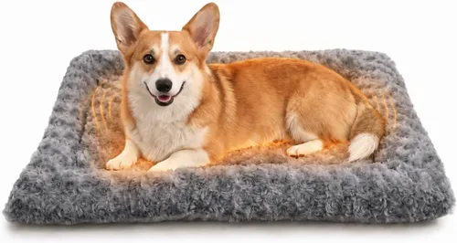 Vista 9 de Cama autocalentable para mascotas para gatos de interior y perros pequeños