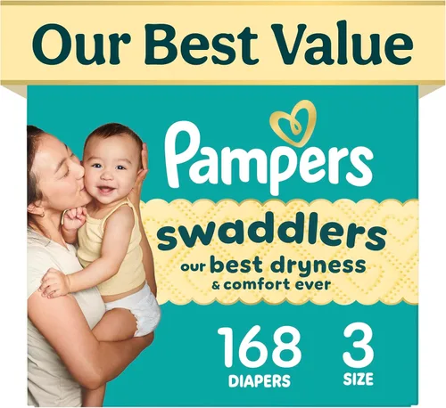 Vista 36 de Pañales talla 1, 32 unidades – Pañales desechables Pampers Swaddlers