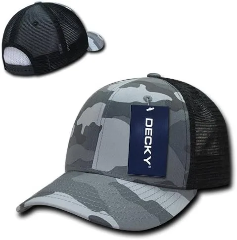 Vista 2 de DECKY 1054-UUB Cotton Curve Bill Trucker, Urbblk, UrbanoUrbanoNegro