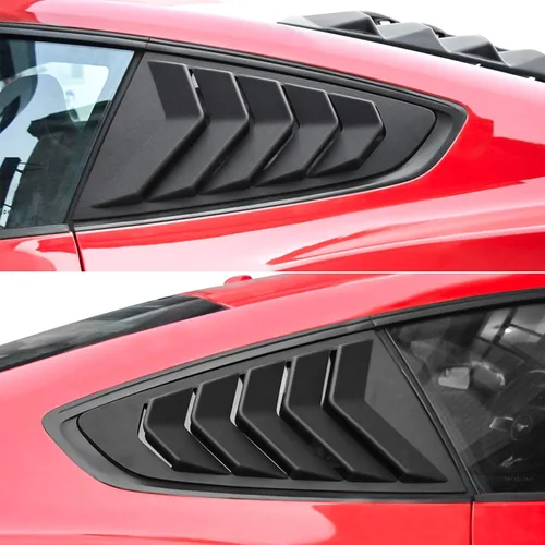 Vista 4 de Escobilas para ventana lateral para Ford Mustang 2015 2016 2017 2018 2019 2020 2021 2022 2023, cubierta para parabrisas con protección solar