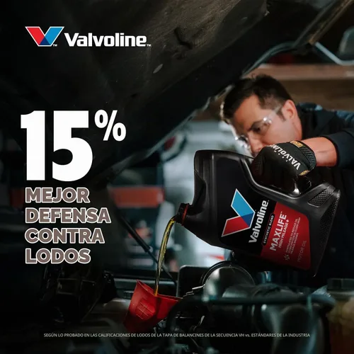 Vista 6 de Valvoline - Aceite de alto millaje 150 K con MaxLife Plus Technology, SAE 5W-20, 1 cuarto de galón