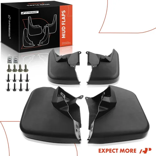 Vista 8 de A-Premium Juego de 4 guardabarros con accesorios compatibles con Toyota FJ Cruiser 2007-2014, Sport Utility, delantero y trasero