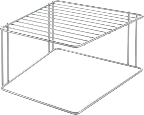 Vista 4 de Metaltex - Organizador de cocina con revestimiento de polítermo, organizador de cocina, ahorro de espacio, con revestimiento de polímero, plateado