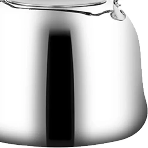 Vista 8 de Hervidor de té silbante, estufa de hervidor de té de acero inoxidable de 2L con mango anti-caliente, ollas de té hirviendo de agua caliente