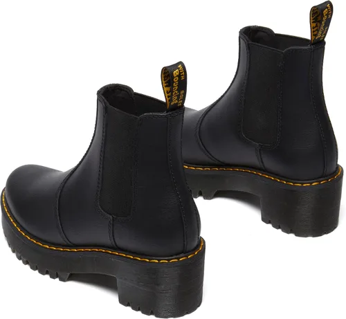 Vista 3 de Dr. Martens Botas Chelsea de piel Sanguine para mujer