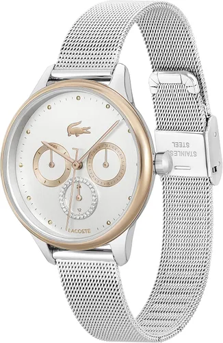 Vista 2 de Lacoste Reloj de cuarzo Birdie para mujer Plateado Reloj de cuarzo