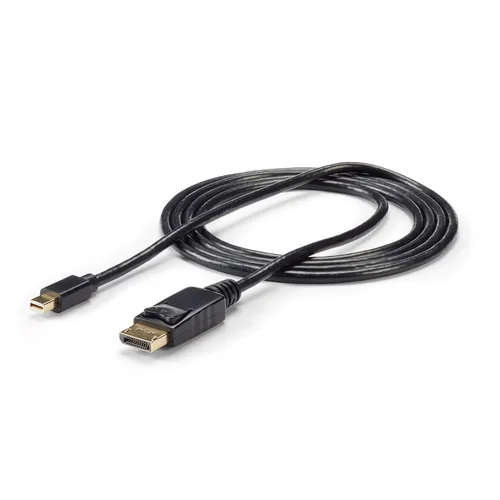 Vista 10 de StarTech - Cable Mini DisplayPort a DisplayPort 1.2 de 3 pies (MDP2DPMM1MW)