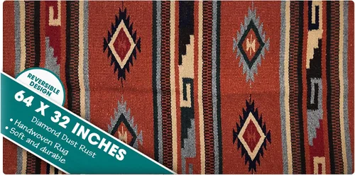 Vista 29 de Alfombra bohemia del suroeste, lavable y bohemio, alfombra occidental, alfombra rústica, para sala de estar, zona exterior, dormitorio, decoración