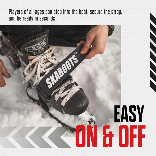 Vista 4 de Skaboots Walkable Hockey Skate Guards