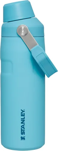 Vista 74 de STANLEY IceFlow Botella de agua de flujo rápido de 24 onzas Tapa con boquilla inclinada Ligera y a prueba de fugas para viajes y deportes Polar