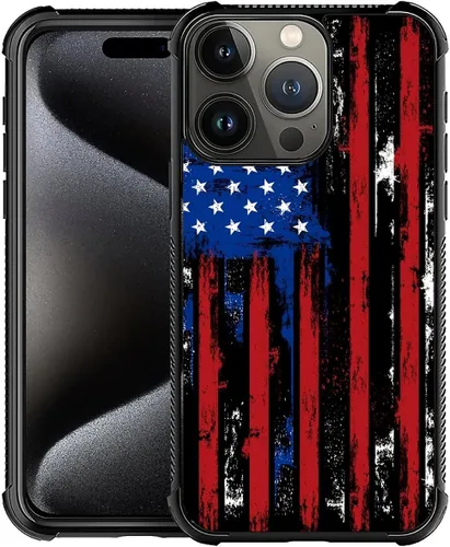 Vista 139 de Funda compatible con iPhone X/XS, diseño de bandera estadounidense de béisbol, TPU suave, a prueba de golpes, de vidrio templado, para iPhone X/XS