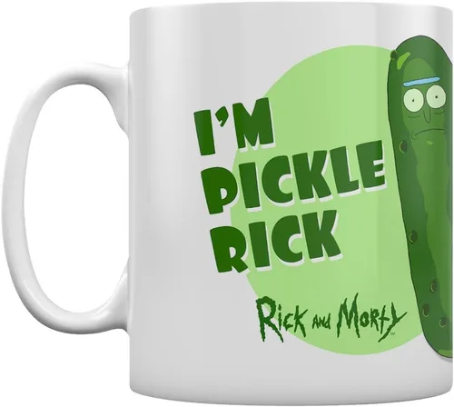 Vista 2 de Cartoon Network Pyramid MG24862 Morty Pickle Rick - Taza de café, porcelana, multicolor, 10.1 fl oz