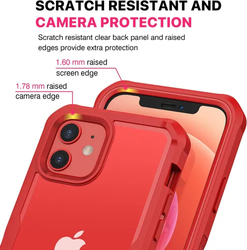 Vista 416 de CENHUFO Funda de privacidad para iPhone 11 Pro, funda de cuerpo completo con protector de pantalla de privacidad de vidrio templado 9H integrado