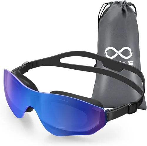Vista 8 de Gafas de natación para adultos, sin marco, de visión amplia, para hombres y mujeres, antivaho, UV, a prueba de fugas, gafas de piscina