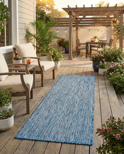 Vista 83 de Rugs.com Outdoor Solid Collection - Alfombra de pelo plano beige de 2 x 3 pulgadas, perfecta para entradas, cocinas, rincones de desayuno, piezas