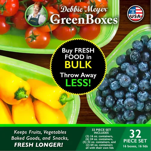 Vista 2 de Debbie Meyer UltraLite GreenBox, contenedores reutilizables