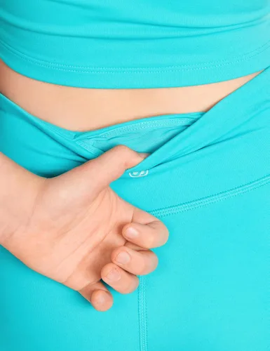 Vista 4 de CRZ YOGA Butterluxe - Leggings deportivos de longitud completa para niñas, pantalones de cintura alta para niños, pantalones de descanso para niñas
