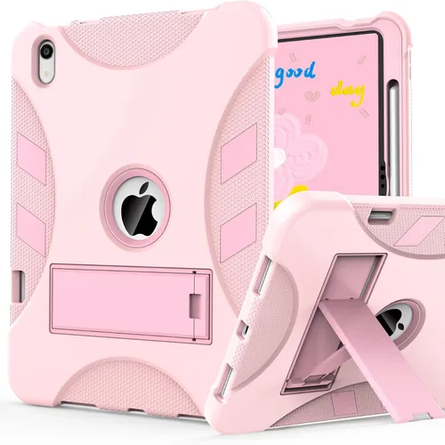 Vista 47 de Funda para iPad de 7ª/8ª generación, funda para iPad 10.2, híbrida, resistente, a prueba de golpes, funda de protección contra caídas construida