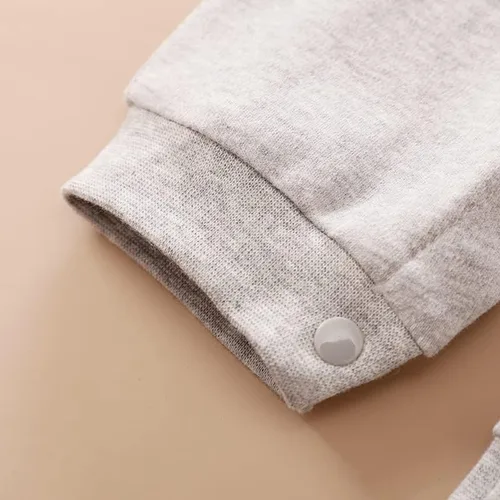 Vista 6 de PATPAT Mameluco de caballero para bebés y niños con pajarita para recién nacidos, trajes formales para bebés de 0 a 18 meses