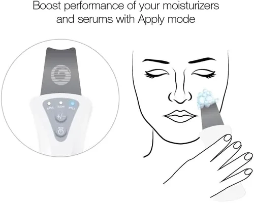 Vista 8 de Bio-Therapeutic bt-Micro Fusion Exfoliación ultrasónica para la piel. Piel suave, congestión clara, extracción superior de puntos negros, 3 modos, 2