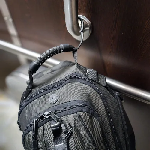 Vista 5 de Clipa 2 - El gancho para bolsa instantáneo Colección Negro mate