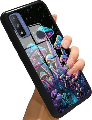Vista 318 de Funda para Motorola Moto G Stylus 5G 2021 de vidrio templado, funda negra con diseño de mujer negra africana para mujeres y hombres, antiarañazos, a