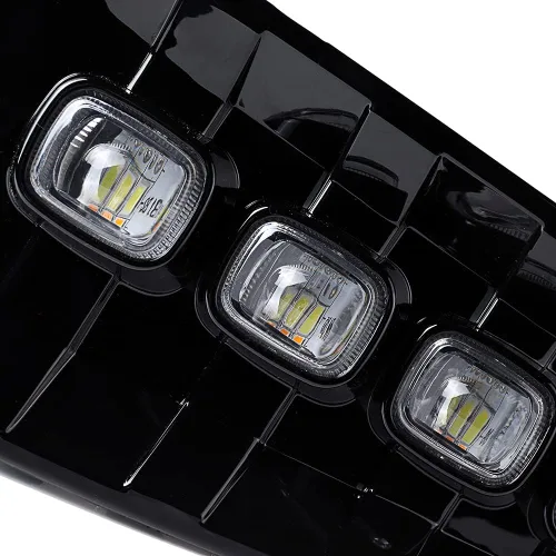 Vista 6 de Luz antiniebla LED izquierda derecha compatible con Ford F-150 Raptor 2009-2014 (xenón blanco + ámbar)
