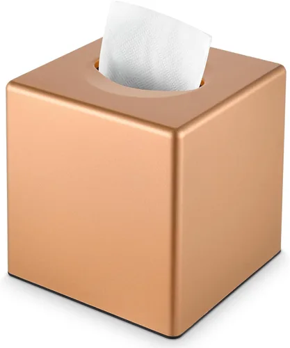 Vista 13 de Y-in Hand Funda para caja de pañuelos, soporte cuadrado para caja de pañuelos faciales, accesorios de almacenamiento para tocador de baño, encimeras