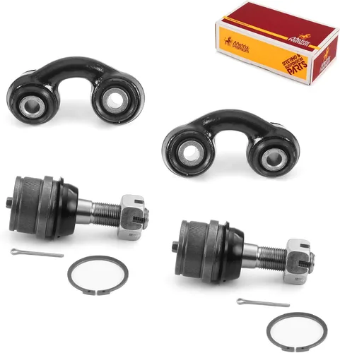 Vista 77 de Metrix Premium Chassis Parts - Juego de 4 piezas de articulación de rótula superior y barra estabilizadora delantera para Ford Ranger RWD 1998-2011