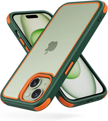 Vista 11 de Mobnano Funda transparente para iPhone 11, con protección multicolor a prueba de golpes, no amarillenta, anti arañazos, parte trasera