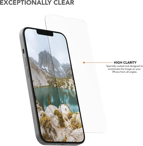 Vista 8 de Rokform - Funda de cristal compatible con iPhone 14 Pro con doble imán y MagSafe + kit de 2 protectores de pantalla (transparente)