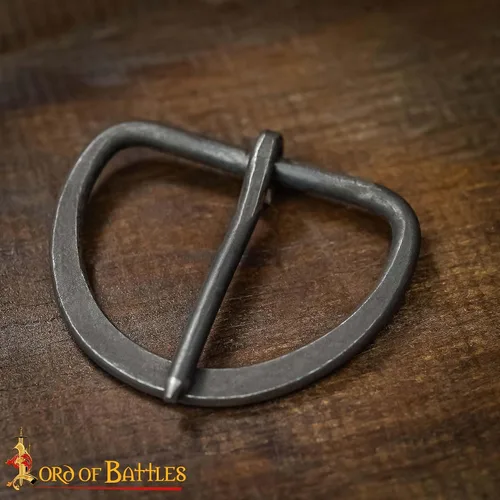 Vista 7 de Lord of Battles Hebillas medievales Hebillas históricas Hebilla de cinturón de latón ideal para recreación, eventos medievales, SCA, LARP