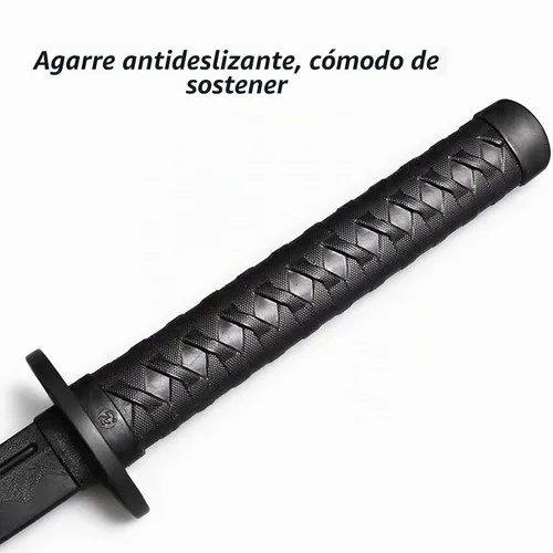 Vista 10 de 2PCS High-Toughness Polypropylene Training Martial Practice Katana Plastic Sword Unsharp with Stand and Belt